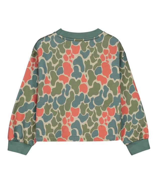 HOLI AND LOVE outlet sweat camouflage 12/18m