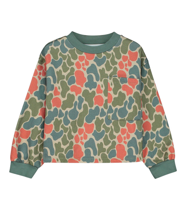 HOLI AND LOVE outlet sweat camouflage 12/18m