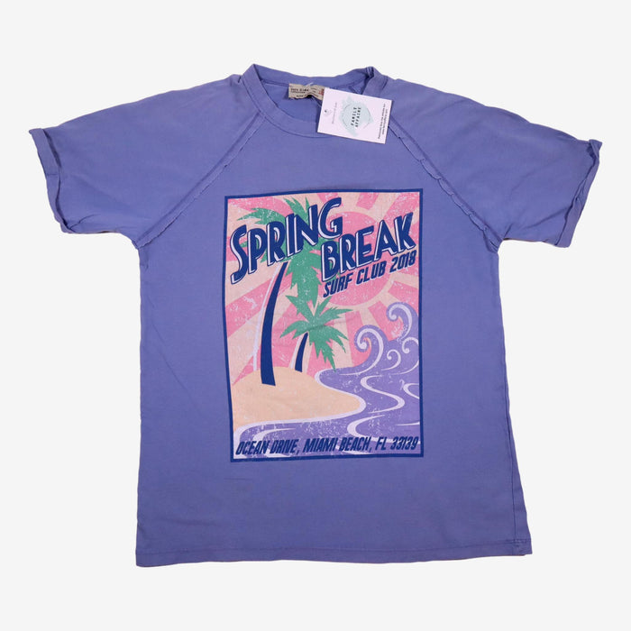 ZARA 7 ans T-shirt bleu spring break