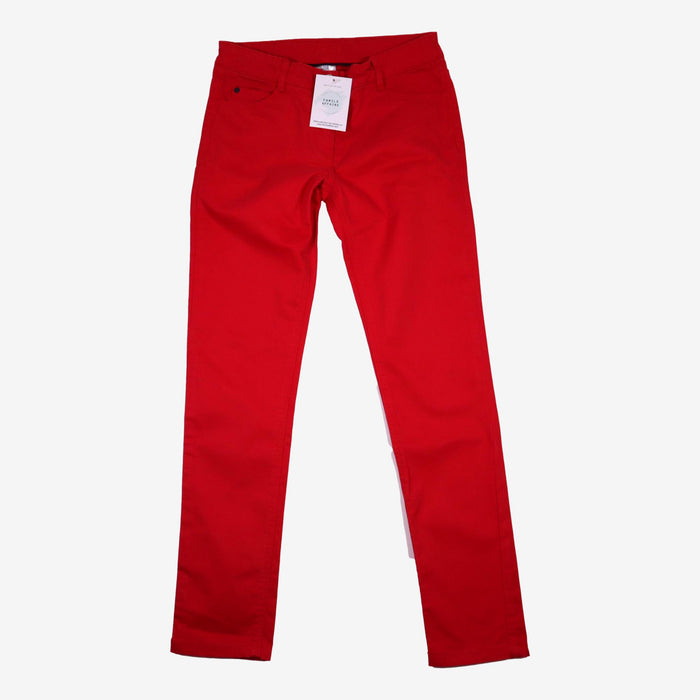 JACADI 10 ans Pantalon rouge