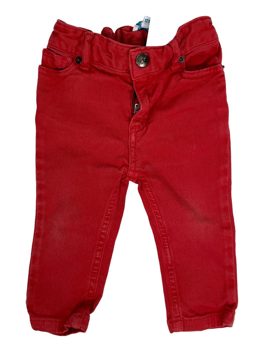 C de C 12 mois pantalon rouge