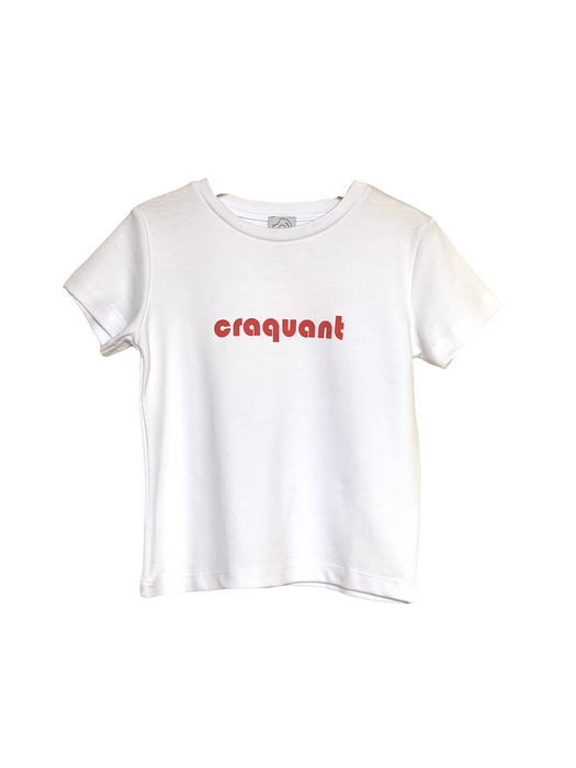 MUMMY JE SHARE outlet 2/4/6/8 tee shirt craquant blanc