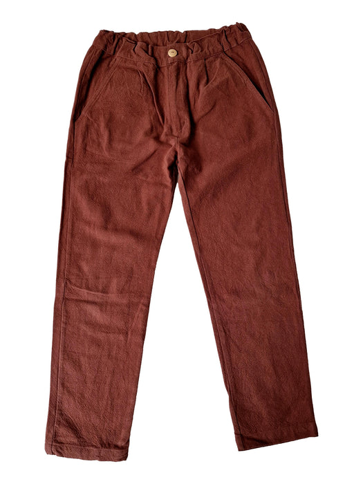 APACHES collection pantalon marron 8 ans