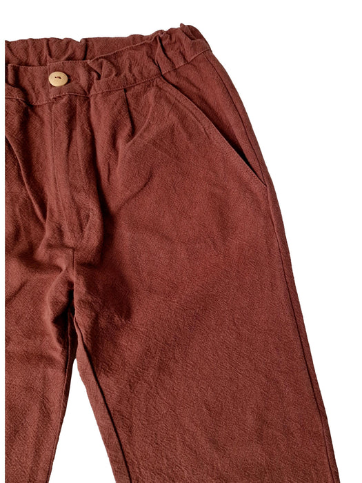 APACHES collection pantalon marron 8 ans