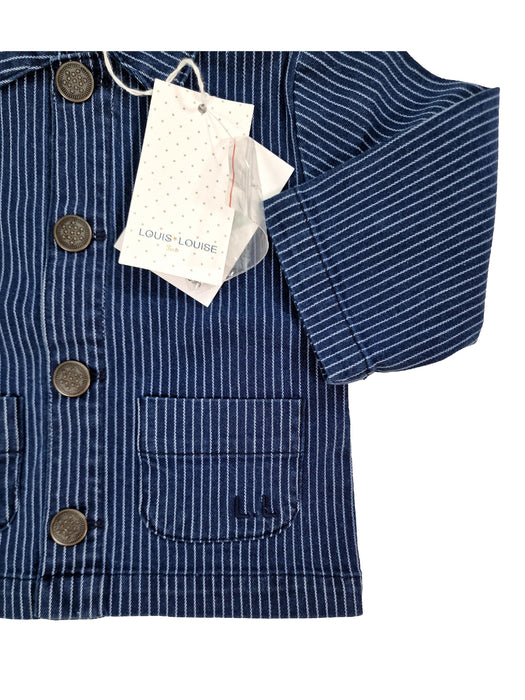 LOUIS LOUISE outlet veste rayé bleu 6m