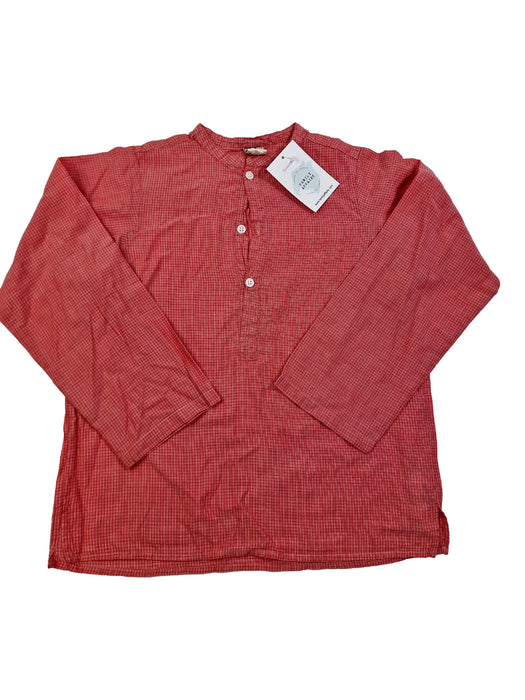 BONTON 8 ans chemise rouge