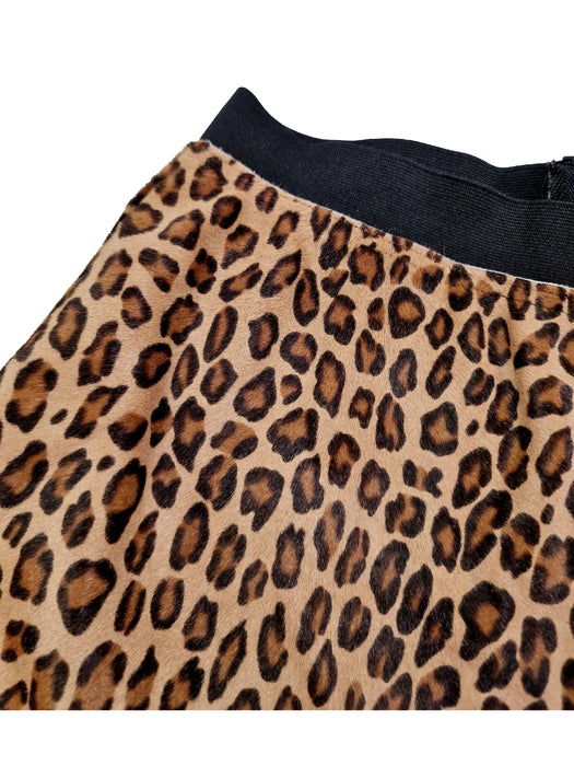 BONPOINT 14 ans jupe peau léopard