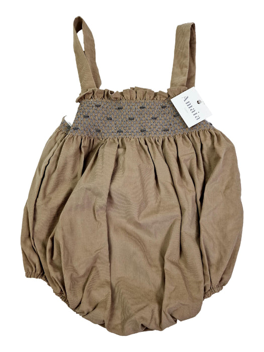 AMAIA outlet 6m 18m, 2 ans barboteuse velours smock