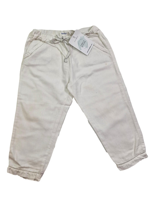 BOUTCHOU 24m pantalon lin blanc