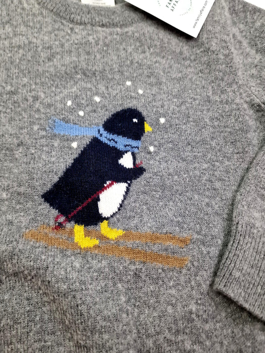 JACADI 6 ans pull pingouin