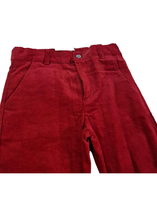 AMAIA outlet pantalon velours bordeaux 4,5,6,8 ans