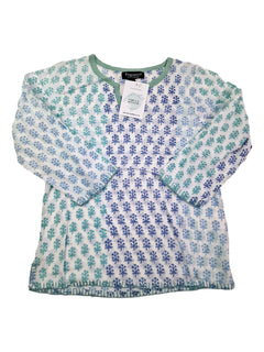 FRAGONARD 6 ans blouse bleu verte