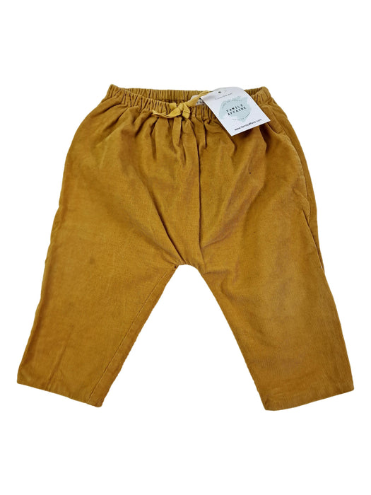 CYRILLUS 12m pantalon velours moutarde