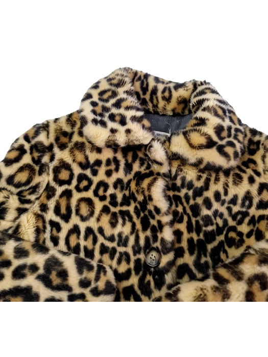 BONPOINT 6 ans fausse fourrure léopard