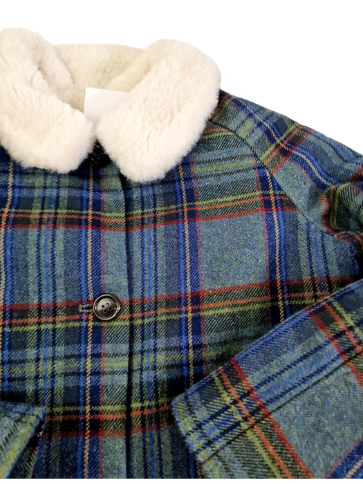 BONTON 8 ans manteau écossais
