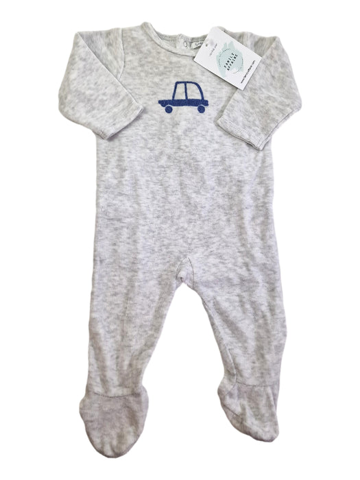 BOUTCHOU 3m pyjama velours gris