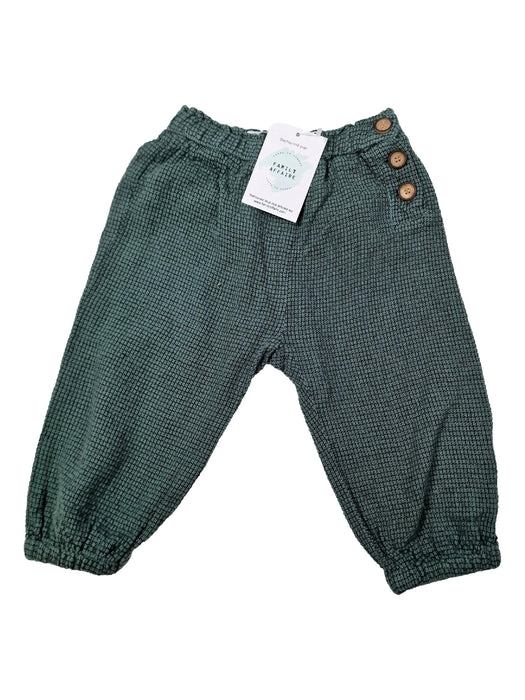 ZARA 18m pantalon léger vert