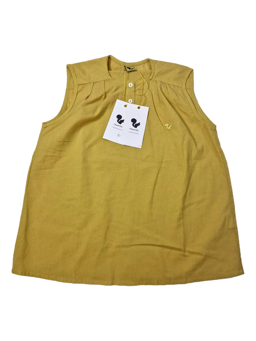 RISU RISU outlet 3,4,8,10 ans blouse sans manches curry