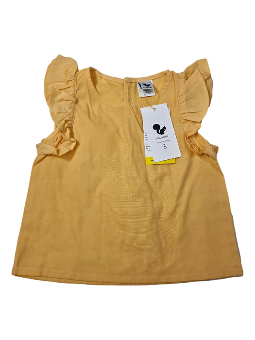 RISU RISU outlet 2 au 10 ans blouse volant jaune
