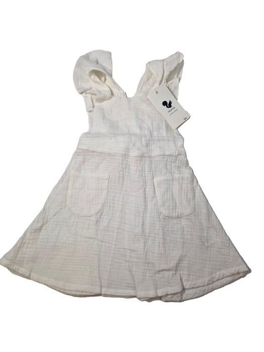 RISU RISU outlet 4 ans robe gaze de coton blanche