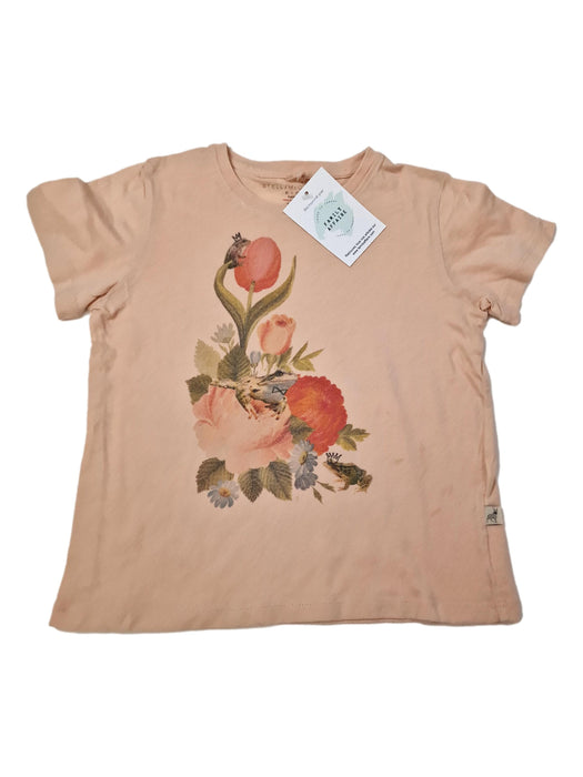 STELLA MC CARTNEY 4 ans tee shirt motif fleurs