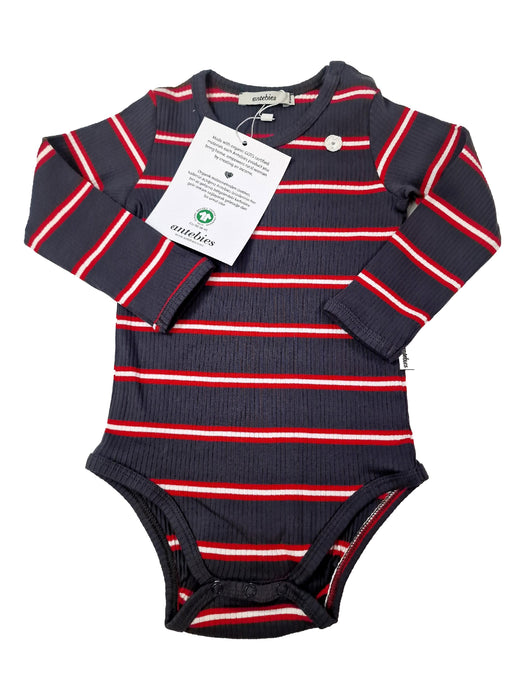 ANTEBIES outlet 12/18m body rayé rouge