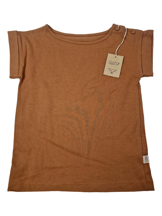 POUDRE ORGANIC outlet 6 ans tee shirt brown sugar
