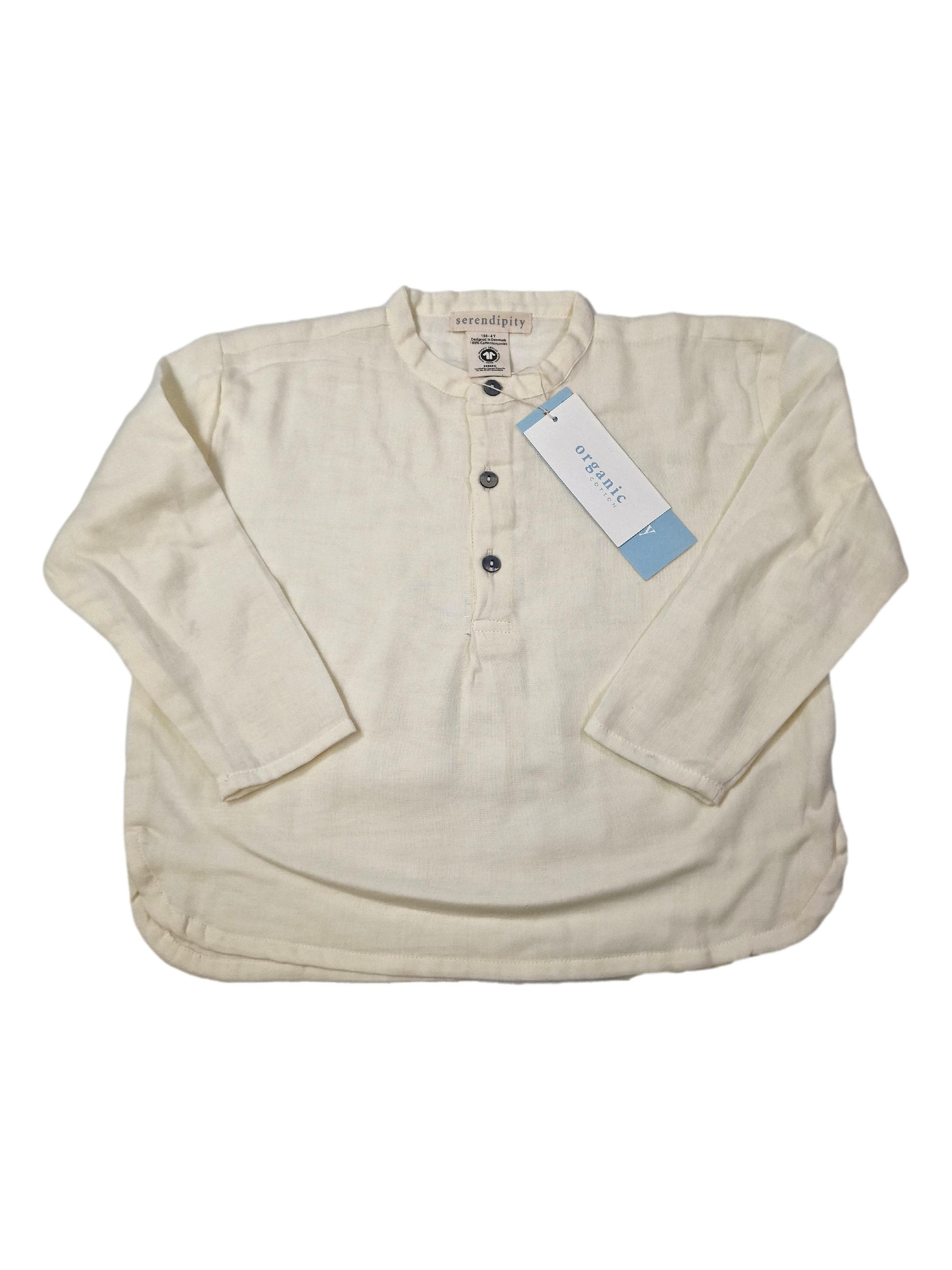 SERENDIPITY organic 5 ans chemise gaze coton