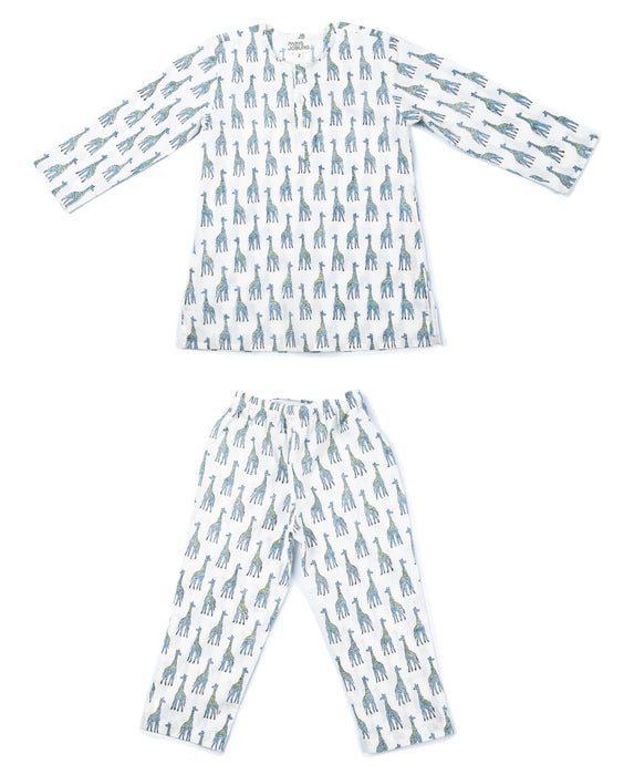 PARIS JOBURG outlet pyjama girafe bleu ramatuelle 2 au 10 ans