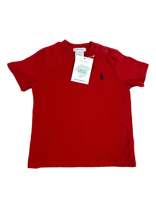 RALPH LAUREN 12 mois tee-shirt rouge