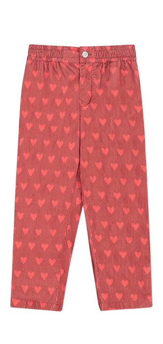 HOLI AND LOVE outlet pantalon coeur 10 /11 ans