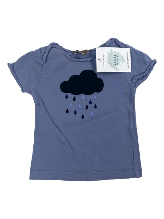 ÉMILE ET IDA 6 mois T-shirt violet pluie