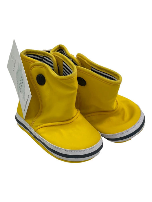 PETIT BATEAU 19/20 bottes chaussures de pluie jaune