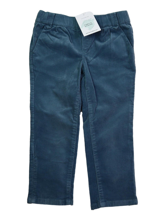 CYRILLUS 4 ans Pantalon velours côtelé bleu
