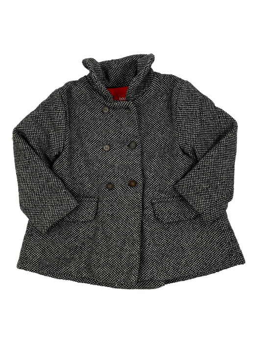 BOUTCHOU 3 ans Manteau gris motifs