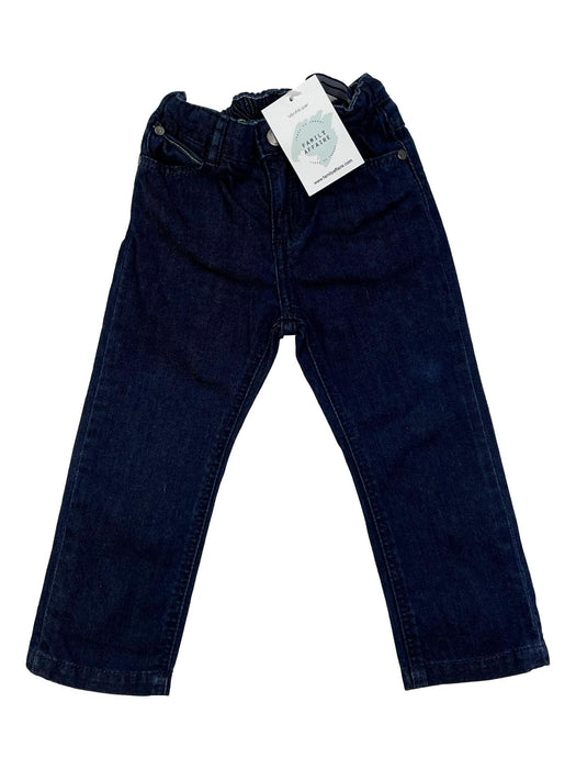 JACADI 18 mois pantalon jean bleu foncé