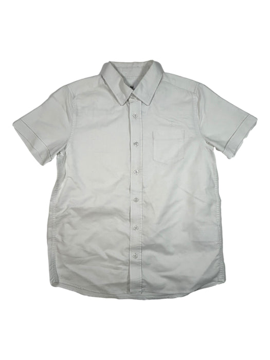 CYRILLUS 10 ans chemise blanche manches courtes