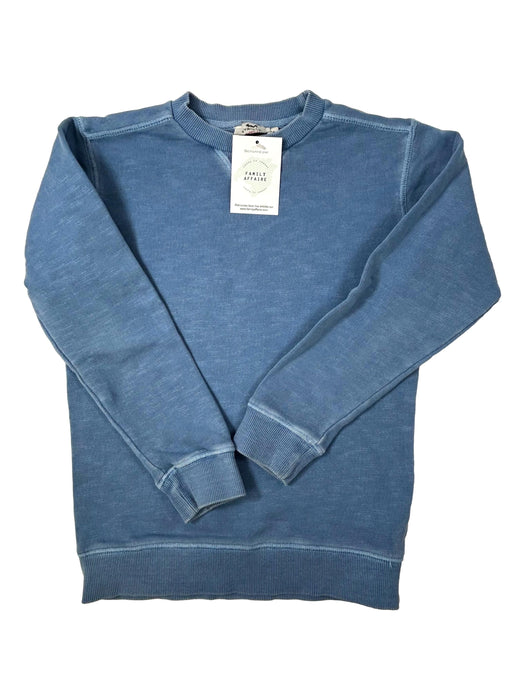 CYRILLUS 8 ans Sweat-Shirt bleu délavé