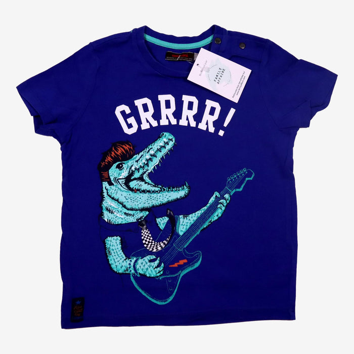 CATIMINI 3 ans T-shirt bleu motif dinosaure
