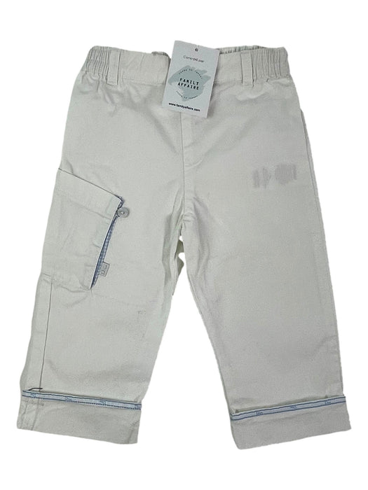 DIOR 18 mois pantalon blanc  détails bleu