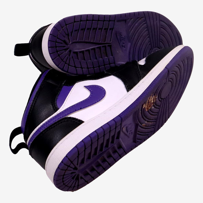 NIKE JORDAN P31 Baskets noir et violet mid