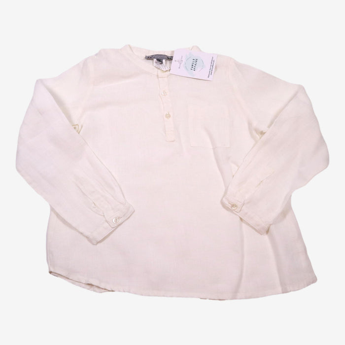 BONPOINT 6 ans chemise lin blanche