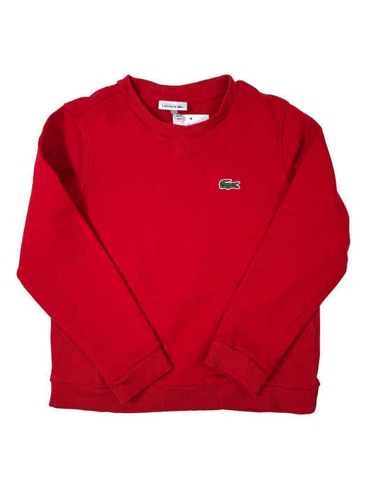 LACOSTE 10 ans Sweatshirt rouge