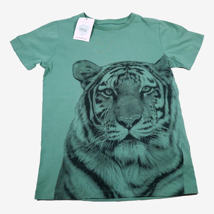 MONOPRIX 12 ans tee shirt tigre vert