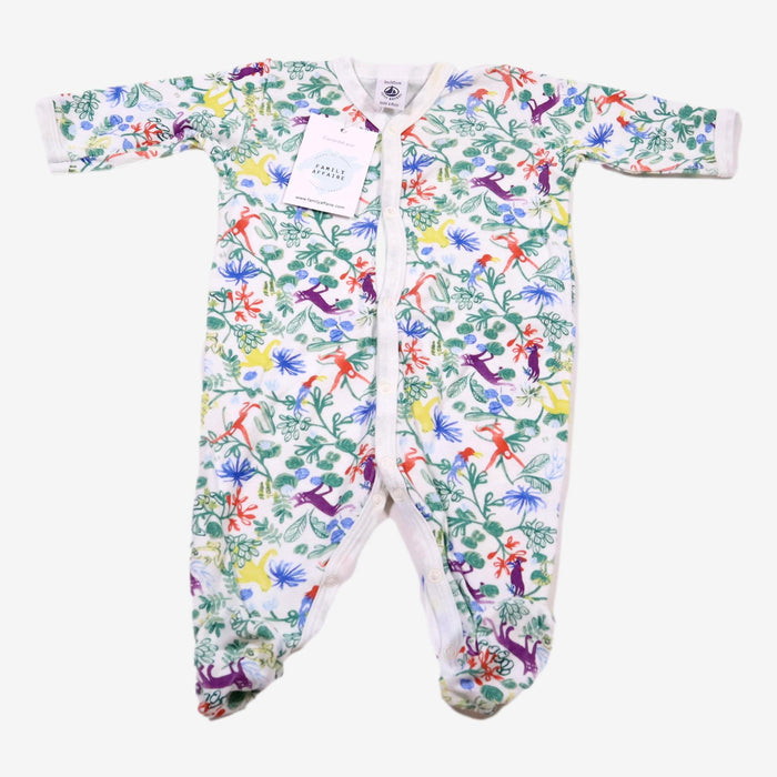 PETIT BATEAU 3 mois Pyjama motifs jungle