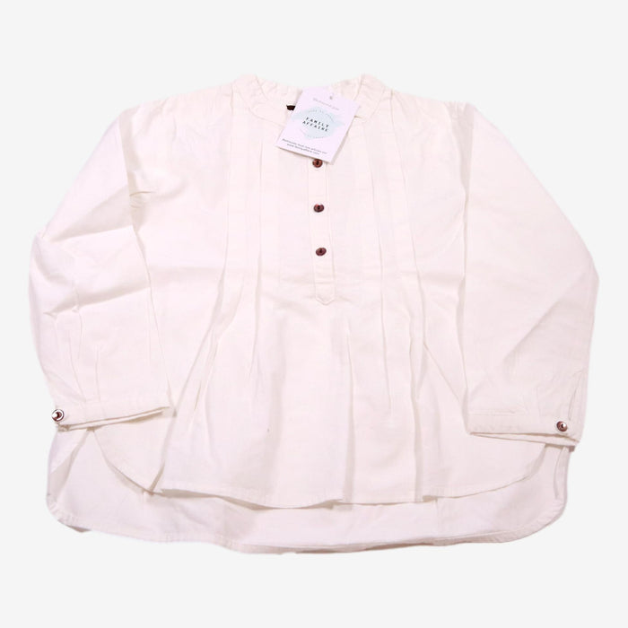 MALOUP 3 ans Chemise blanche col mao