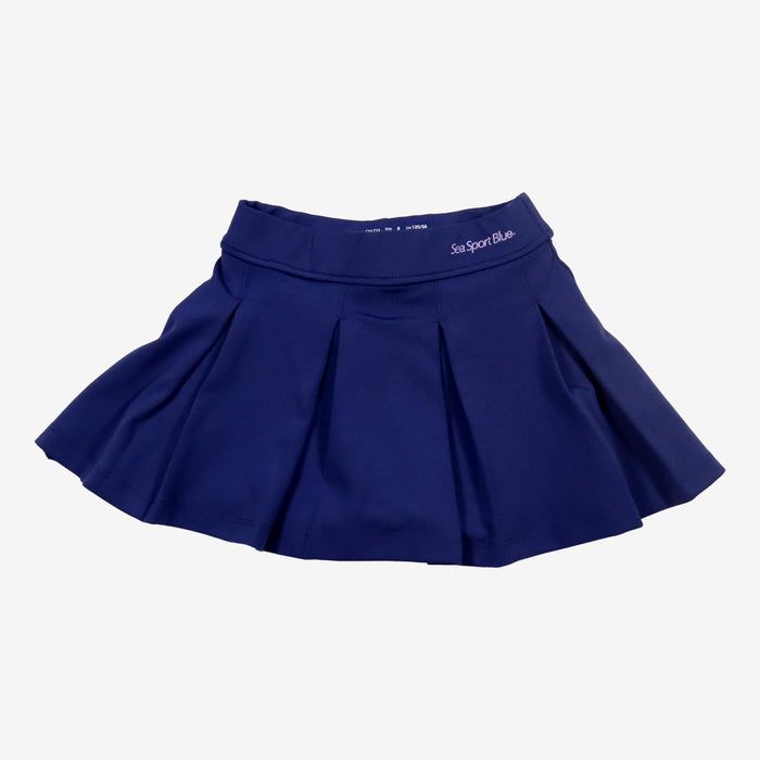 ZARA 6 ans Jupe short bleue de sport à plis