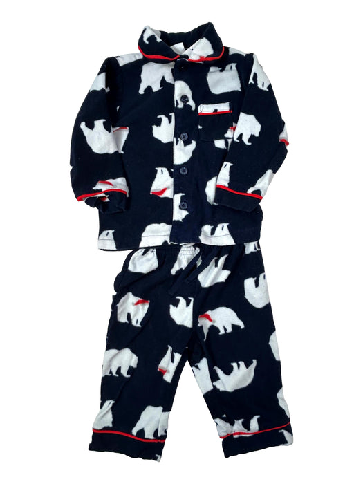 GAP 18 mois Ensemble pyjama chemise et pantalon en polaire motif ours