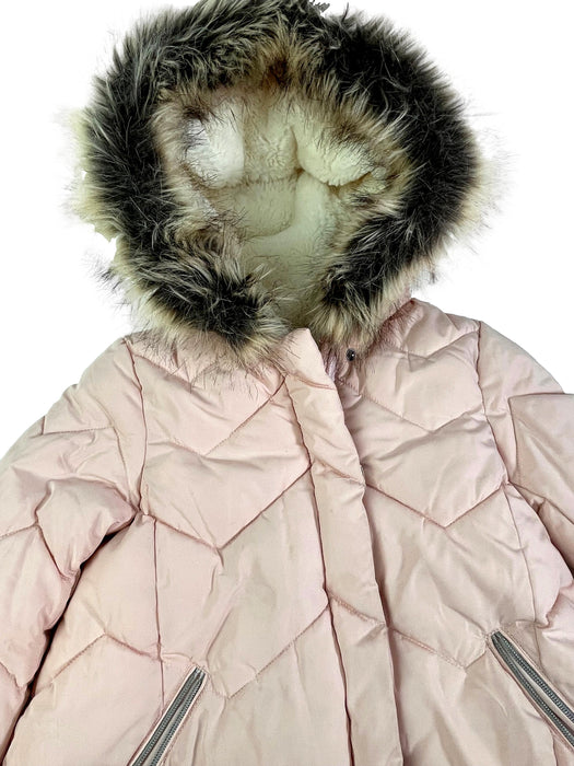 CATIMINI 7 ans manteau rose doudoune