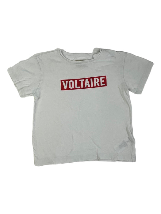 ZADIG & VOLTAIRE 6 ans tee shirt blanc VOLTAIRE